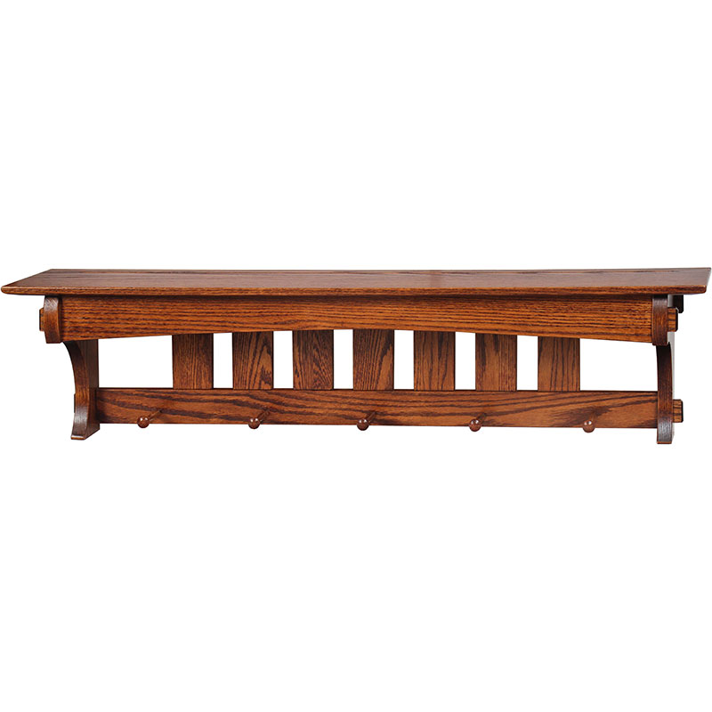 Aspen Mission Shelf, 48"-oak