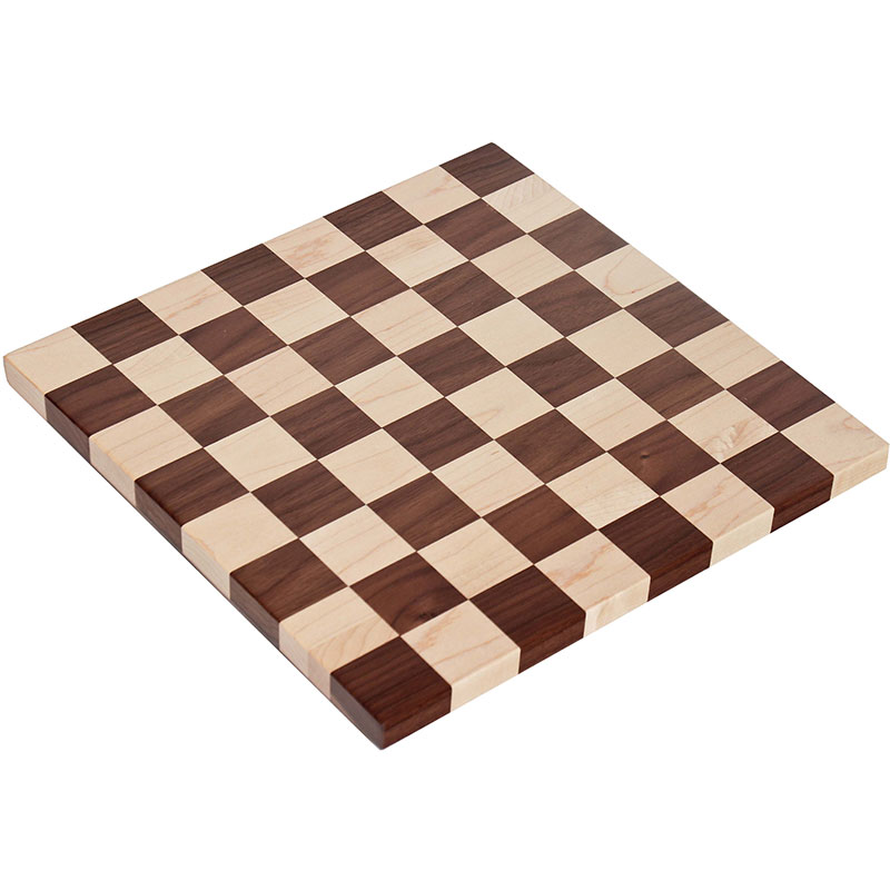 Checkerboard 12"x12" - Maple/Walnut
