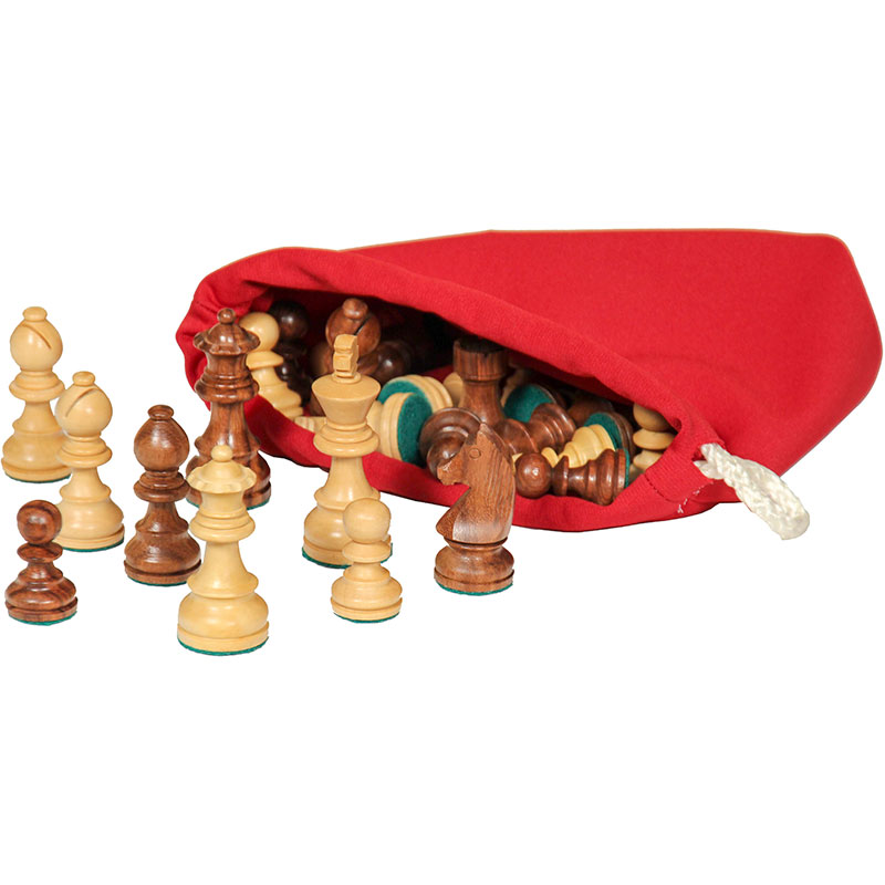 Chess Pieces Set Large (3"H Queen)