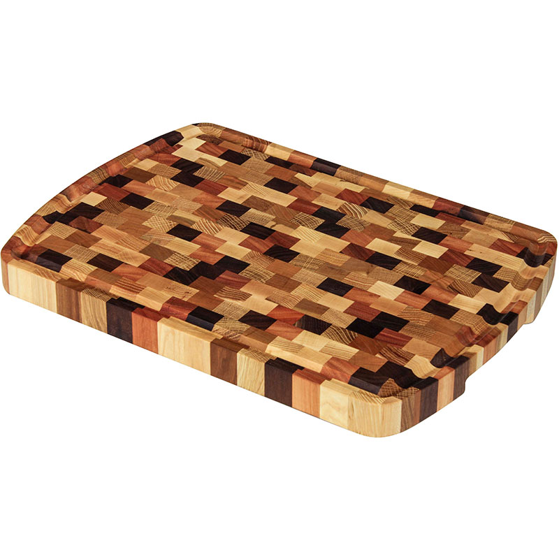 End Grain Cutting Board w/ Groove