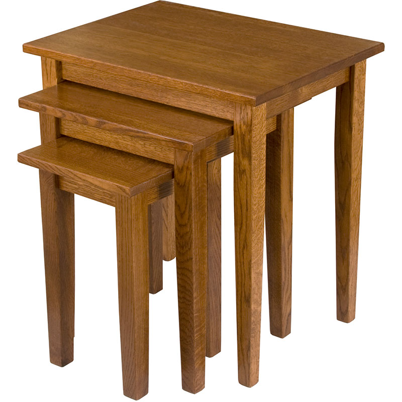 Shaker Leg Nesting Table Set