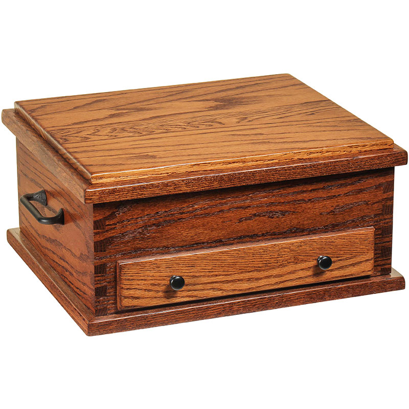 Amish Standing Flatware Chest