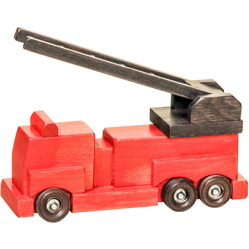 Wooden Fire Truck