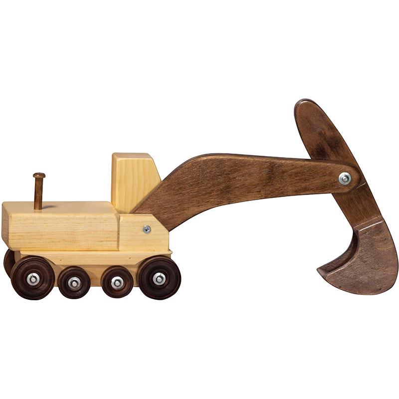Wooden excavator shop