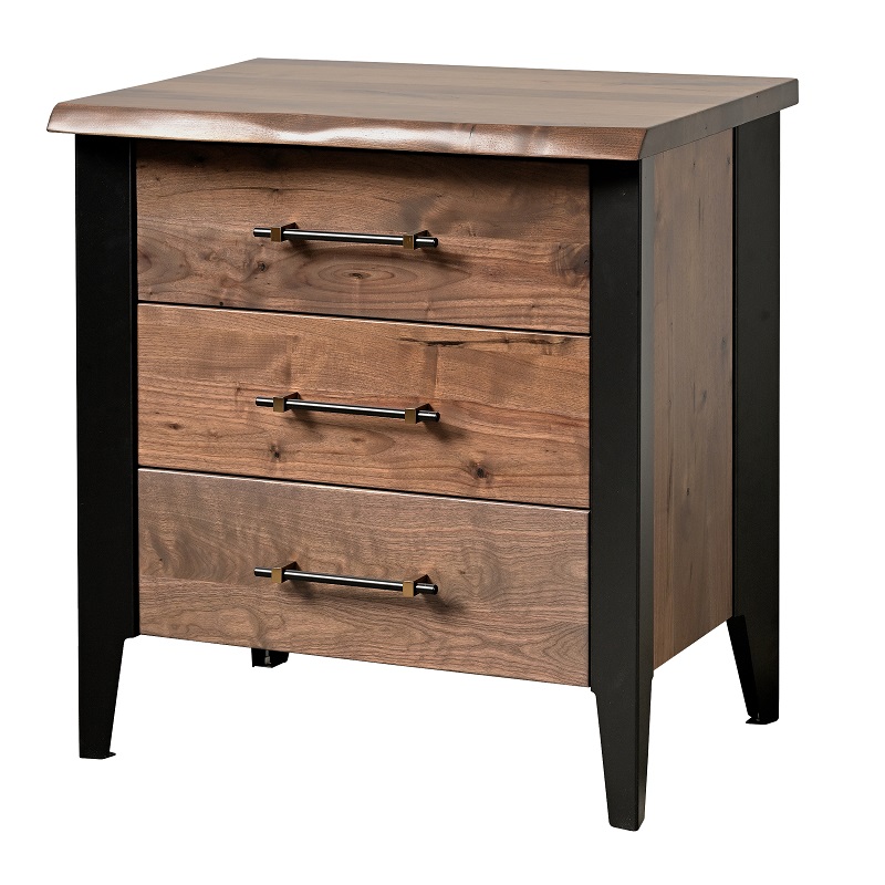 Uptown 3 Drawer Nightstand