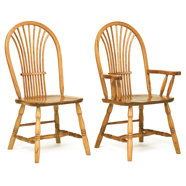 Rustic Sheaf Dining Chairs