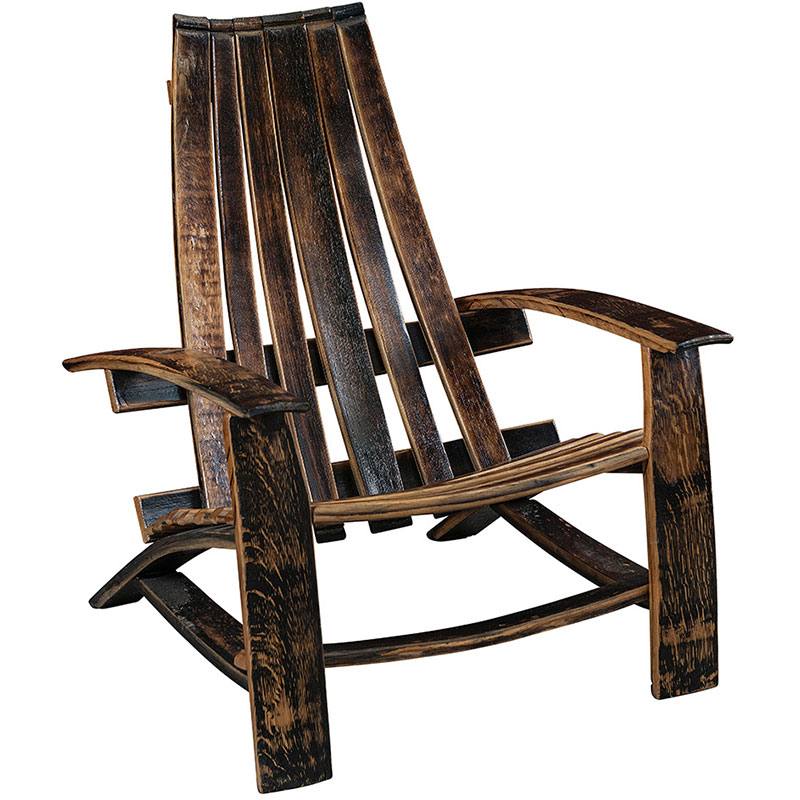 Barrel Stave Lawn Chair