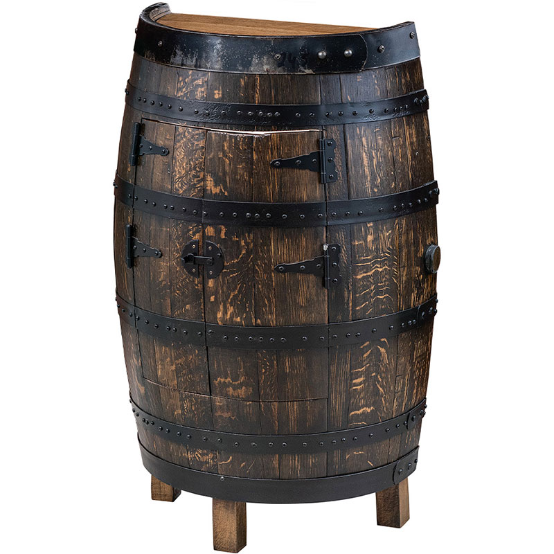 Large Half Barrel Shelf