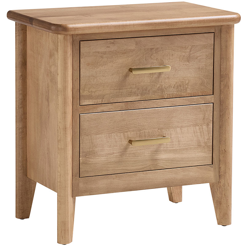 Mulholland 2 Drawer Nightstand