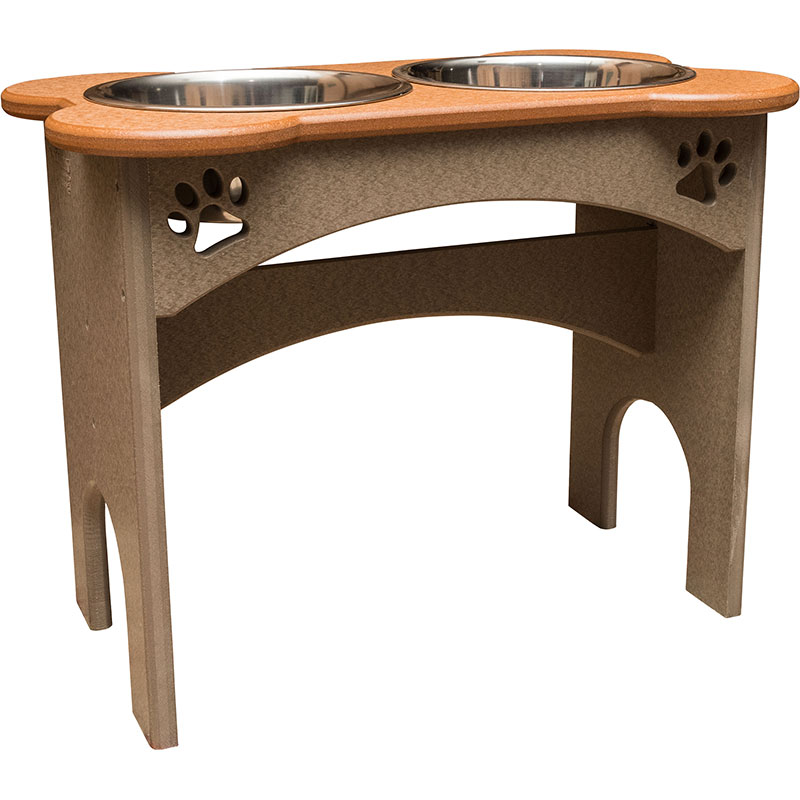 Dog Food Tray - Tall 15in H