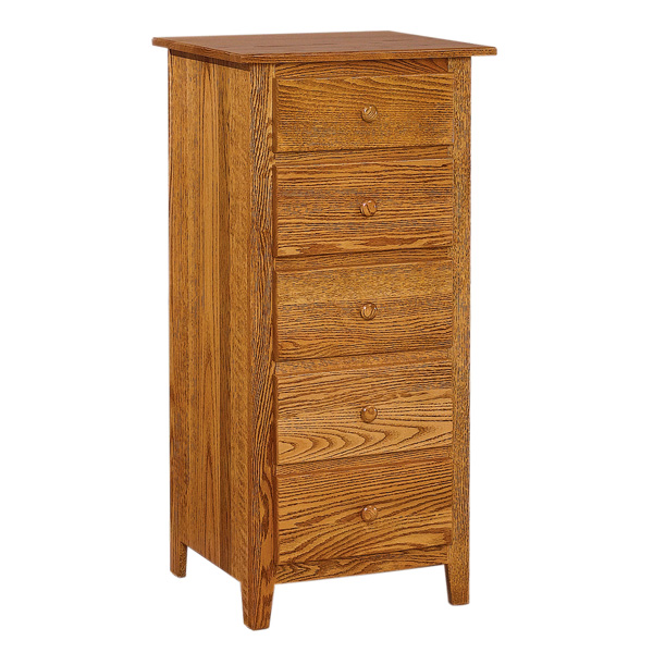 Shaker J&R 5 Drawer Lingerie Chest