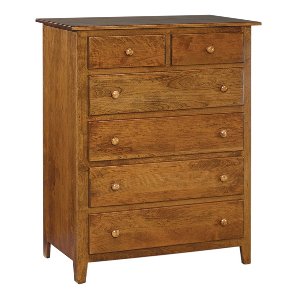 Shaker J&R 6 Drawer Chest