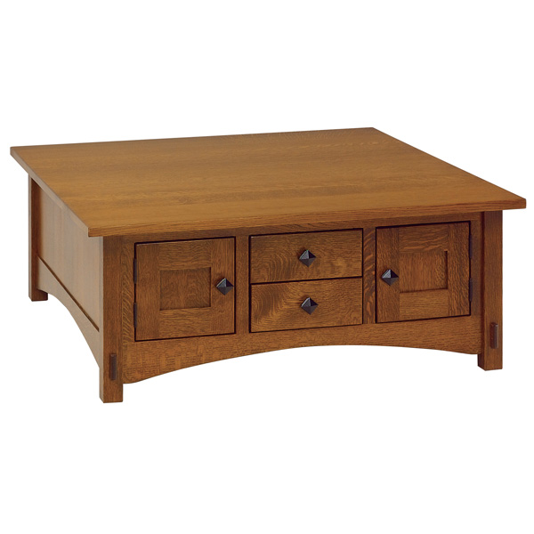 Sommerland Cabinet Coffee Table 42x42 Square