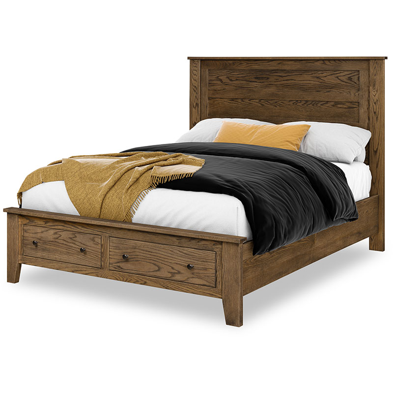 Madison Bed with Footboard Storage