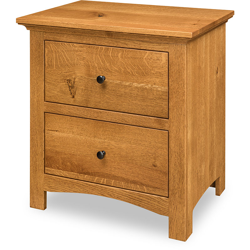 Canton 2 Drawer Nightstand