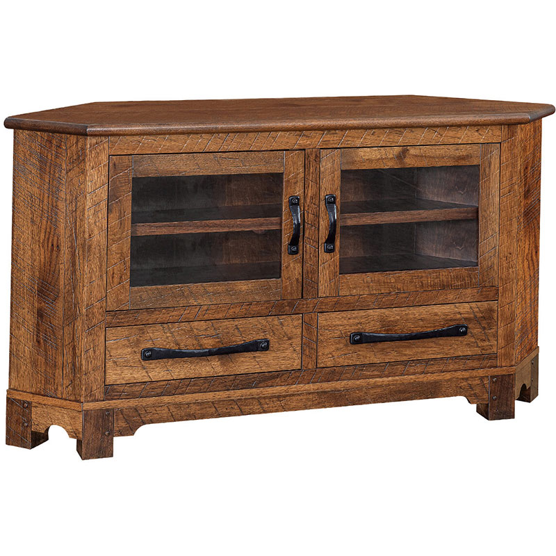 Fargo Corner TV Stand 61"W